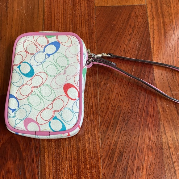 Coach wristlet multicolor - Picture 2 of 5